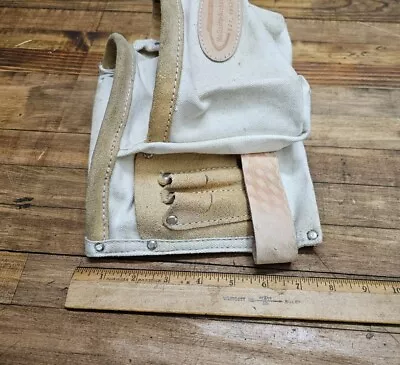 McGuire Nicholas Master Tool & Nail Pouch Premium Leather & Canvas ☆USA • $3.25