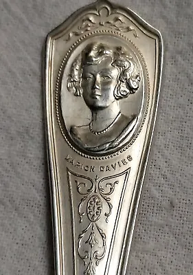 VTG Spoon Movie Star Marion Davies Oneida Community Silver Plate • $14.95