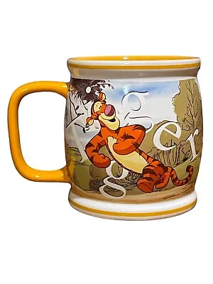 Vintage Disney Tigger Mug With Red Balloon Surprise Saying Inside Coffee Cup • $20