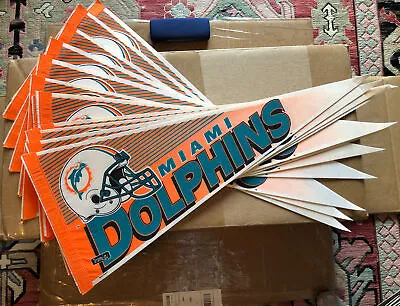 Vintage Miami Dolphins Wincraft Pennant 12” X 30” NFL • $18.95