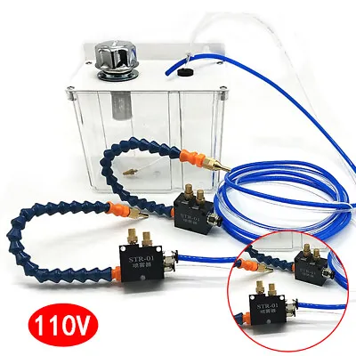 Self-priming Cutting Coolant Cooling Spray Pump Mist Sprayer System 2 Sprayer • $106.40