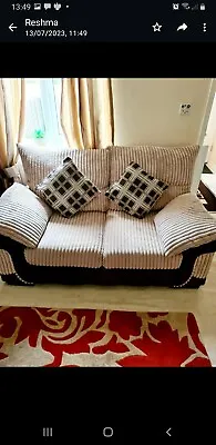 Scs Sofas 3 And 2 Seater Used • £250