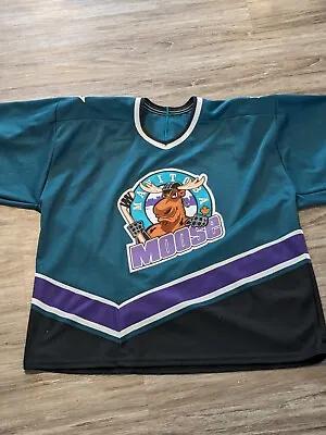 Vintage Manitoba Moose Bauer Hockey Jersey XXL IHL AHL  • $180