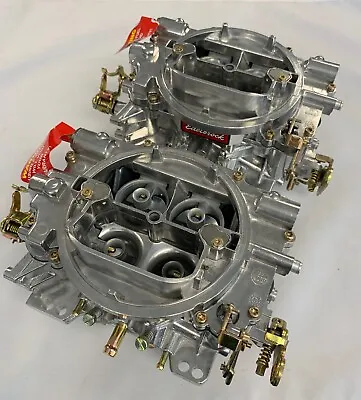 2 Edelbrock Carburetor 1406 600 Cfm 2x4 Super Charger 671 • $790