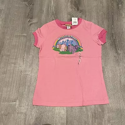 NWT Vintage 2002 My Little Pony Graphic T Shirt Size Youth Large • $29.99