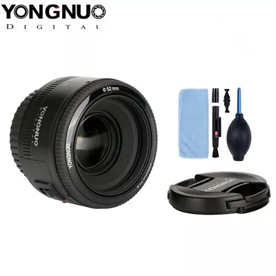 YONGNUO YN50mm F1.8 AF Large Aperture Camera Lens For Canon EOS EF DSLR Camera • $110.99