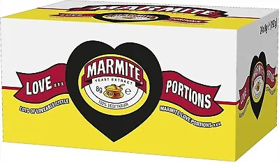Marmite Yeast Extract Vegan Spread Box Of 24 X 8g Love Portions 192g • £8.85