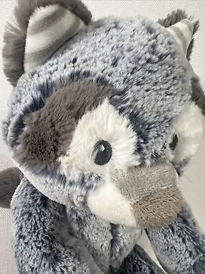 Ebba Cuddlers Gray Rocko Raccoon Plush Toy Stuffed Animal Aurora Super Soft • $6.79