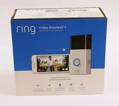 Ring Video Doorbell 2 Door Security Camera • $34