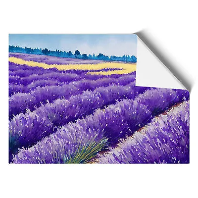 Lavender Field Vol.3 Wall Art Print Framed Canvas Picture Poster Decor • £14.95