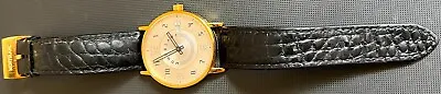 MontBlanc 7078 - PL460783 Silver Color Face Gold Color Case Authentic Watch • $550