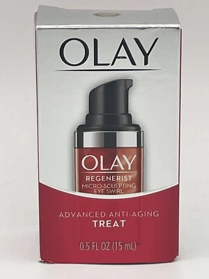 $29.31 • Buy Olay Regenerist Micro-Sculpting Eye Swirl Advanced Anti-Aging Treat 0.5 Fl Oz