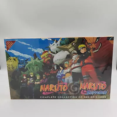 Anime DVD Naruto Shippuden Complete Season Series(Vol. 1-720 End) English Dubbed • $169.90