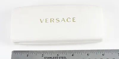 Versace White Small Hard Sunglasses Glasses Glass Case Holder • $20