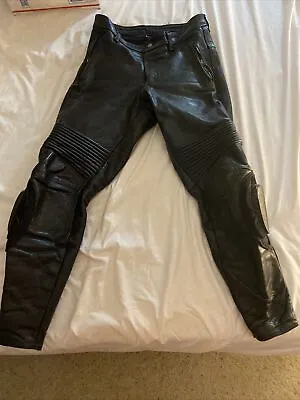 Vintage Vanson Leathers USA Motorcycle Riding Pants Size 32 Mens • $165