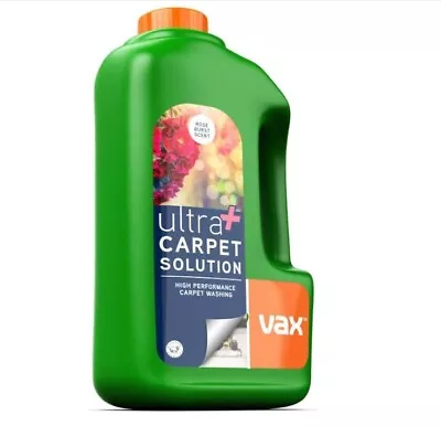 Vax Ultra + 1.5 Litre Carpet Cleaner Solution High Performance Carpet Washing • £13.90