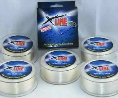 X-Line Fluorocarbon Mainline - FRESH STOCK 2024 - Carp Fishing Sinking Mainline • £19.95