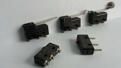 Honeywell Sub Miniature Micro Switches Single Pole Double Throw 5A/250V~. • £5