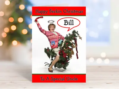 Christmas Card Personalised Christmas Card Mrs Browns Boys Son Daughter • £2.99