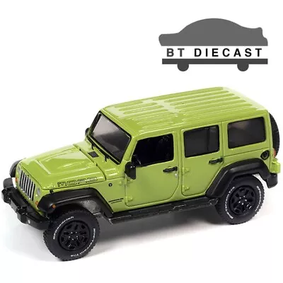 Autoworld 2013 Jeep Wrangler Unlimited Moab Edition 1/64 Gecko Green Awsp130 B • $8.45