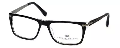 Argyleculture Coltrane Designer Reading Glasses Black Layer Crystal Silver 55 Mm • $22.88