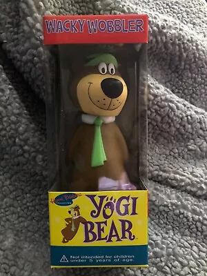 NIP ~Yogi Bear ~Bobble-Head ~ Funko ~Wacky Wobbler~ Hanna Barbera • $65