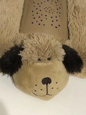 Dream Lites Dog Puppy My Pillow Pets Brown Tan Plush Stuffed Night Lights • $8.50