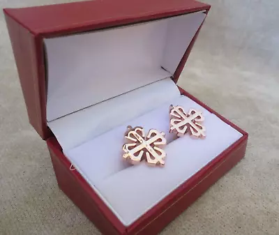 NEW Patek Philippe Concessionaire Promotional Cufflinks In Rose Gold W/Gift Box • $89.99