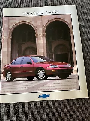 1998 Chevrolet Cavalier Brochure Coupe Sedan Convertible Z24 RS LS 30 Pages • $3.99