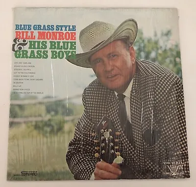 Bluegrass LP BILL MONROE Blue Grass Style VOCALION Shrink! • $9.99