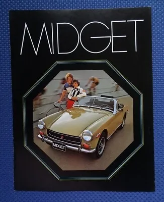 1973 MG Midget Automobile Sales Brochures - Lot Of 10 Catalogs For ONE MONEY! • $10