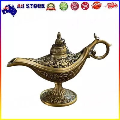 Vintage Aladdin Lamp Fairy Tale Home Desk Ornament Decor (Ancient Copper) * • $10.88