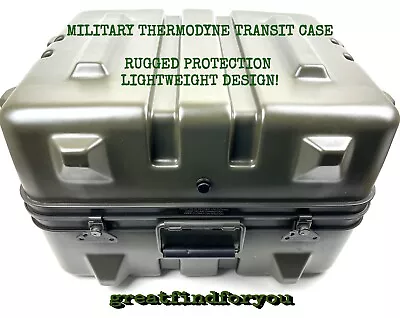 Military Thermodyne Transit Case Rugged Protection Lightweight Design! • $63.75