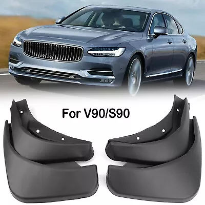 4pcs Set For VOLVO S90 V90 2016-2023 Mud Flaps Splash Guard Mudguards Front&Rear • $30.39