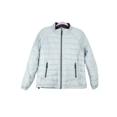 LL Bean Women's Weather Challenger 3-in-1 Jacket Liner Jacket Only Gray M Pet • $40