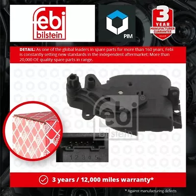 Control Motor (Lhd Only) 34151 Febi 1J1907511A Genuine Top Quality Guaranteed • $49.58