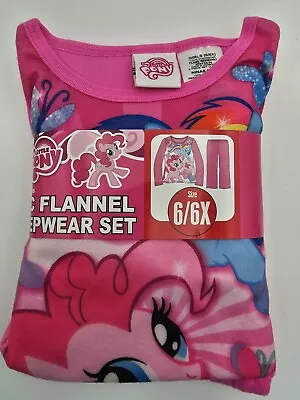 My Little Pony Girl's 2 Piece Flannel Sleepwear Set  6/6X New • $14.99
