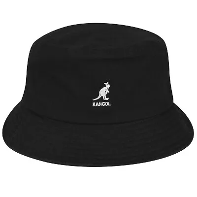 KANGOL Washed Bucket - Hat From Fisherman Black • $105.03