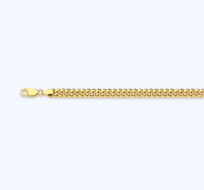10k Yellow Gold 3mm-7.5mm Miami Cuban Chain Necklace Bracelet Size 7 -30  Hollow • $406.71