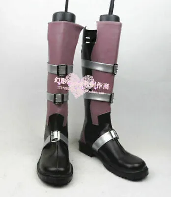 Final Fantasy XIII Lightning Eclair Farron Cosplay Shoes Boots Custom-Made • £44.52