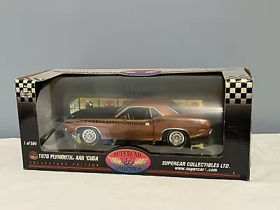 1970 Plymouth AAR Cuda RARE 1 Of 504 Burnt Orange 1:18 Supercar Highway 61 • $259.95