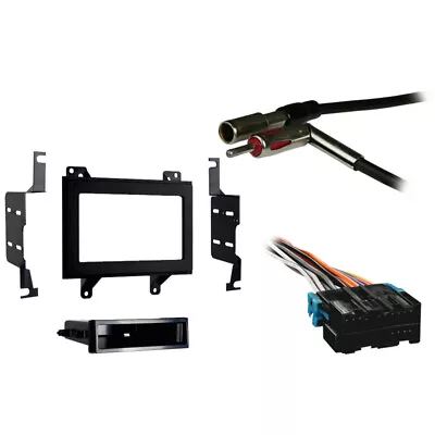 Fits Chevy S-10 Pickup 94-97 Double DIN Stereo Harness Radio Install Dash Kit • $27.99