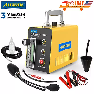 Car EVAP Smoke Machine Leak Detector Auto Pipe Systems Vacuum Diagnostic Tester • $98.99