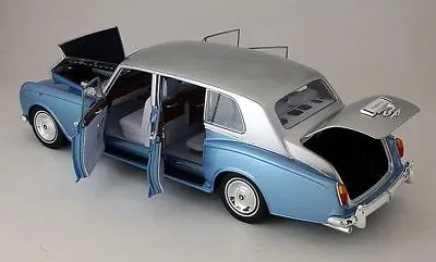 Kyosho Rolls Royce Phantom VI Light Blue W/Silver 1:18 Brand New!*NICE!! • $499