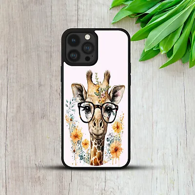 Giraffe Watercolour Case For Iphone Samsung Huawei Vintage Art Gift Phone Cover • £7.99