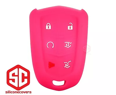 1x New KeyFob Remote Fobik Silicone Cover Fit / For Select GM CADILLAC Vehicles • $8.95