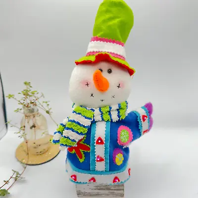 Vintage Snowman Bottle Cover Puppet • £19.29