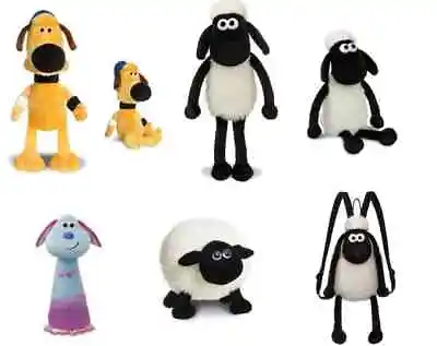 Aardman Plush - Choose Your Design - Shaun The Sheep Wallace & Gromit Morph • £17.95