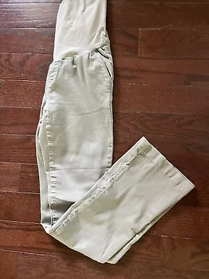 MOTHERHOOD MATERNITY Women's Slim Boot Pull On Khaki Pants Sz. S • $9.09