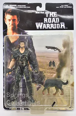 Mad Max With Dog - The Road Warrior - 2000 WB Toys - New On Card • $50